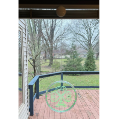 CELTIC SHAMROCK LIGHTED WINDOW ORNAMENT